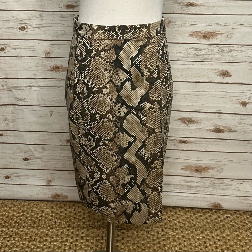 Altuzarra for Target snakeskin pencil skirt